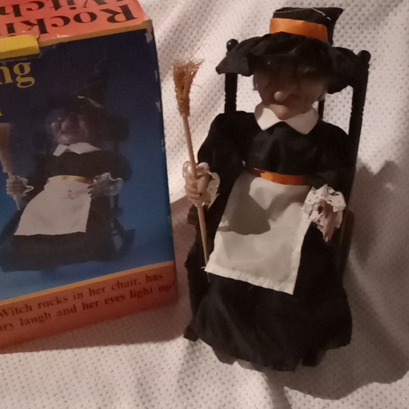 Other - Vintage Rocking Witch Halloween decoration
